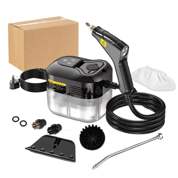 2500W Handheld High-Temperature Pressurized Steam Cleaner, 2026 Upgrade Steam Cleaner, with 6 Adjustable Levels, Portable Steams Cleaning Machine for Kitchen, Bathroom, Car, Upholstery