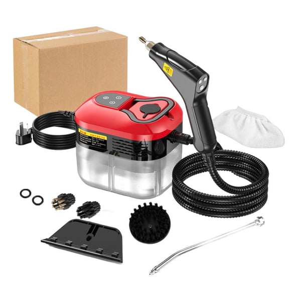 2500W Handheld High-Temperature Pressurized Steam Cleaner, 2026 Upgrade Steam Cleaner, with 6 Adjustable Levels, Portable Steams Cleaning Machine for Kitchen, Bathroom, Car, Upholstery