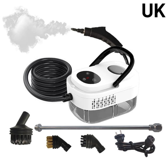 2500W Handheld Steam Cleaner for Home Deep Cleaning, High Temperature Pressurized Steamer for Kitchen Grout Bathroom Tile and Car, Fast 15s Heat Up Portable Steamer with 34oz Water Tank