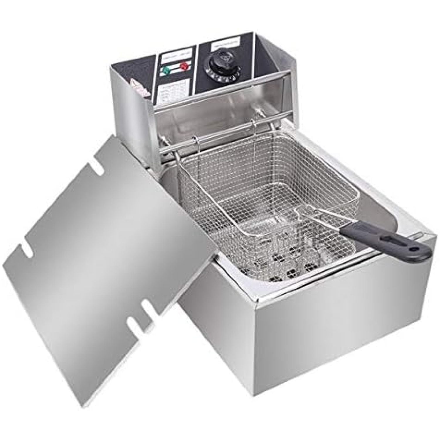 2500W Multifunctional Single Tank Electric Deep Fryer Adjustable