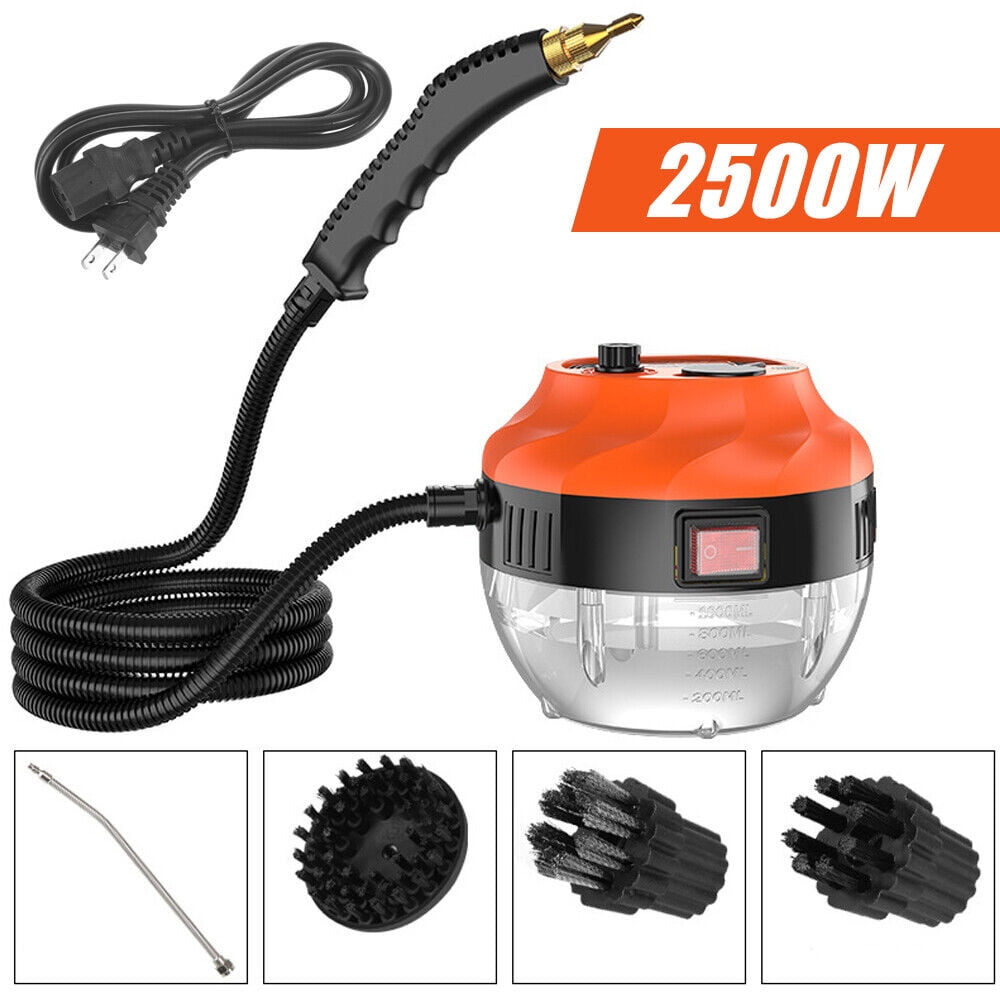 Hapyvergo 2500W Handheld Steam Cleaner High Pressure Steamer for Cleaning  for Grout Tile Hand Held Portable Steamer Cleaner for Car Auto Small Mini