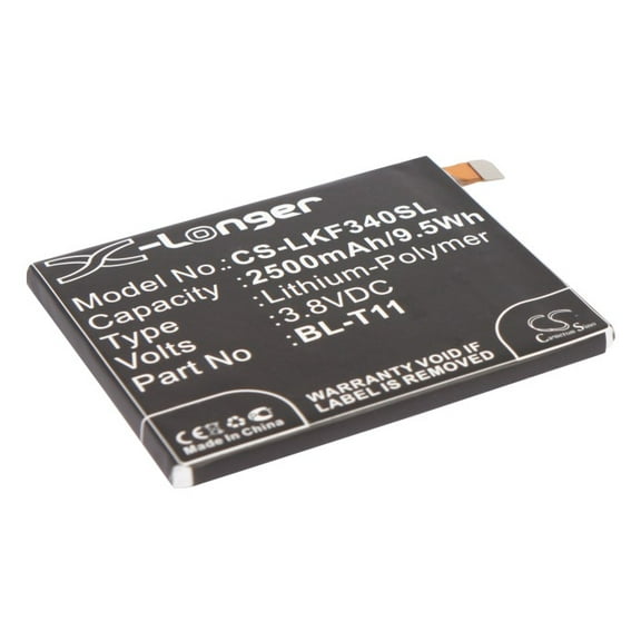 2500mAh BL-T11 Li-Polymer Battery for LG F340, G Flex