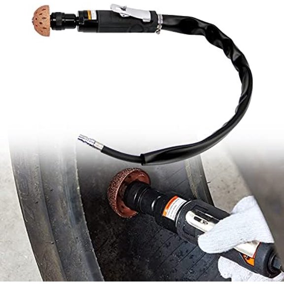 2500rpm Low Speed Air Tire Buffer Tire Repair Kit Polishing Cleaning Tool 35 mm Pneumatic Automatic Buffing Wheel Machine Tire Patch Tools Rear Exhaust$$Vehicle Parts & Accessories