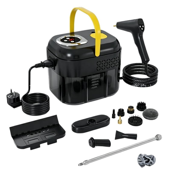2500w Handheld High-Temperature Pressurized Steam Cleaner, Steams Cleaner, 6 Adjustable Levels High Pressure Steam Cleaners, for Kitchen, Bathroom, Windows, Car