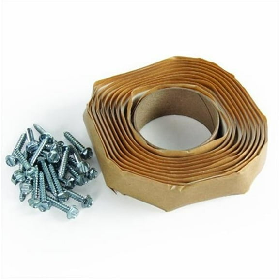 25013 Universal Vent Installation Kit With Putty Tape - White