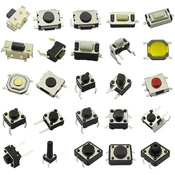 25025 values tactile micro switch button micro switch set