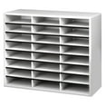 thumbnail image 1 of 25041 Literature Organizer - 24 Compartment, Letter, Gray, 1 of 5