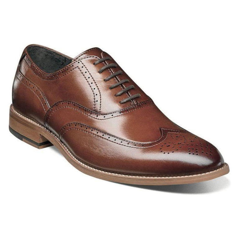 Stacy Adams Dunbar Wingtip Oxfords in Tan Stacy Adams Dunbar Leather Wingtip Oxfords, Tan | Dress  main image 2