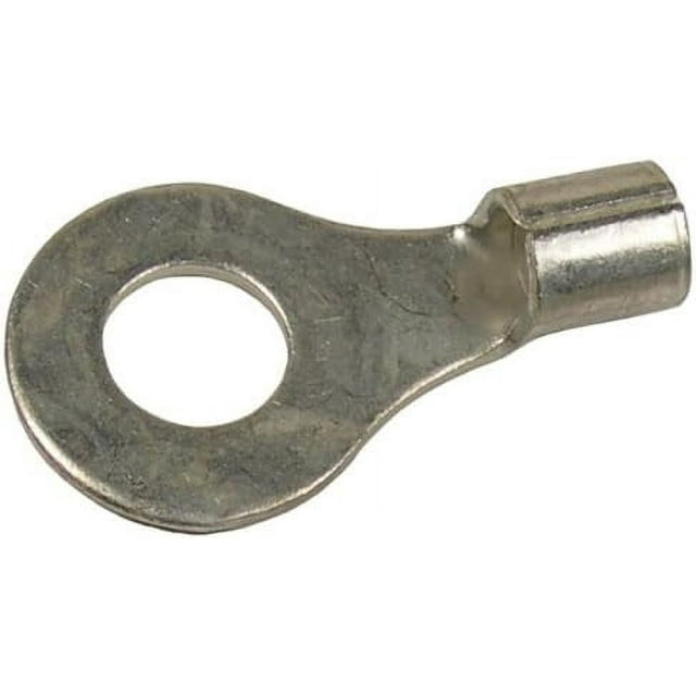 2506C 1210 AWG NonInsulated Electrical Wiring 1/4" Ring/Eye Terminals 50 Per Package