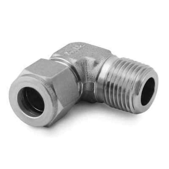 2507-400-2-4 | Swagelok SAF 2507 Super Duplex Male Elbow, 1/4" Tube : OD Compression x 1/4" Male : NPT, Duplex
