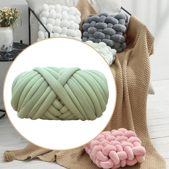 250G Chunky Yarn Bulky Yarn Length 20M Crocheting Soft Jumbo Tubular Yarn Arm Knitting Yarn for Sweaters Hats Cushion Kids Crafts Cat