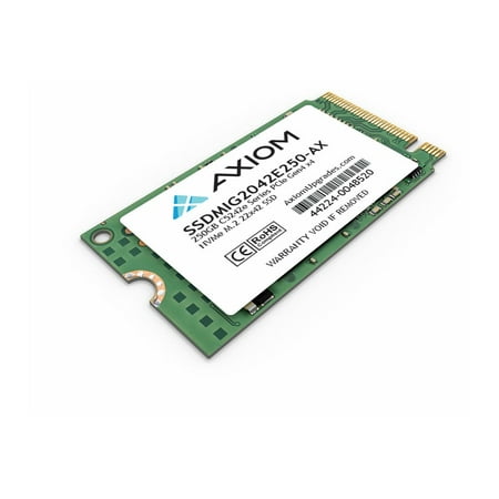Axiom C5242e Series - SSD - encrypted - 250 GB - internal - M.2 2242 - PCIe 4.0 x4 (NVMe) - TCG Opal Encryption 2.0 - TAA Compliant - for Lenovo ThinkCentre M70s Gen 4; M70t Gen 4; ThinkPad E14 Gen 5; E16 Gen 1; V15 G4 ABP