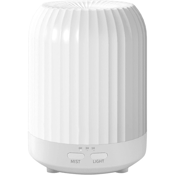 250ML Aromatherapy Diffuser with 7-Color LED Lights, Essential Oil Diffuser & Humidifier for Home Office Bedroom, Auto Shut-Off, 1H/3H/6H Timer, Quiet Operation