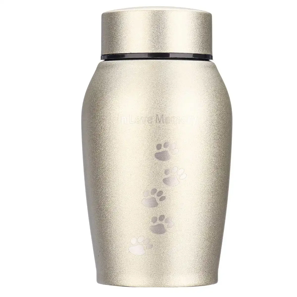 250ML Pets Memorials Urns Stainless steel Pets Dog Cat Birds Mouse Cremation Ashes Urn Keepsake Casket Columbarium Funeral Urn