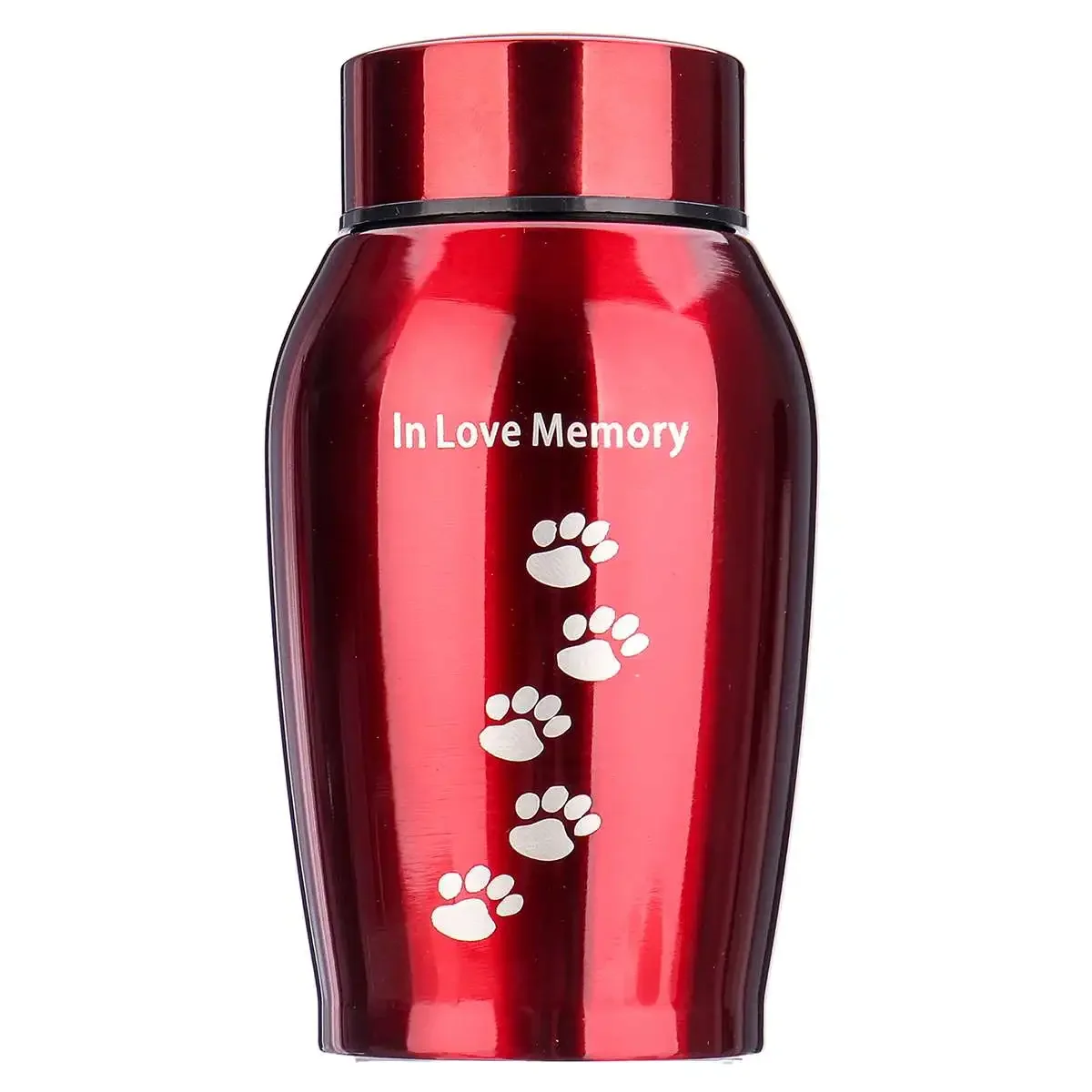 250ML Pets Memorials Urns Stainless steel Pets Dog Cat Birds Mouse Cremation Ashes Urn Keepsake Casket Columbarium Funeral Urn