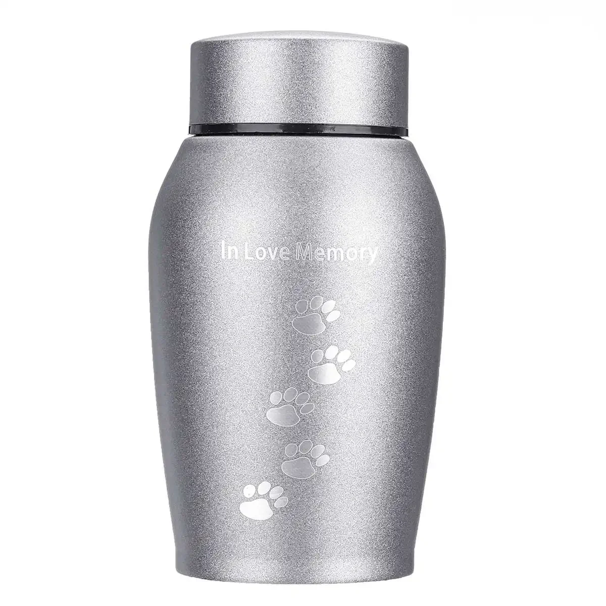 250ML Pets Memorials Urns Stainless steel Pets Dog Cat Birds Mouse Cremation Ashes Urn Keepsake Casket Columbarium Funeral Urn