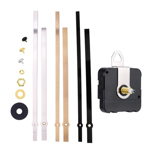 250Mm Metal Hand High Torque Quartz Clock Movement - Diy Craft Kit