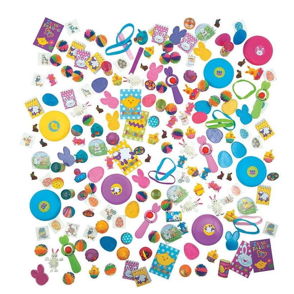 Fun Express Easter Egg Filler Assortment Multicolor 250 Piece