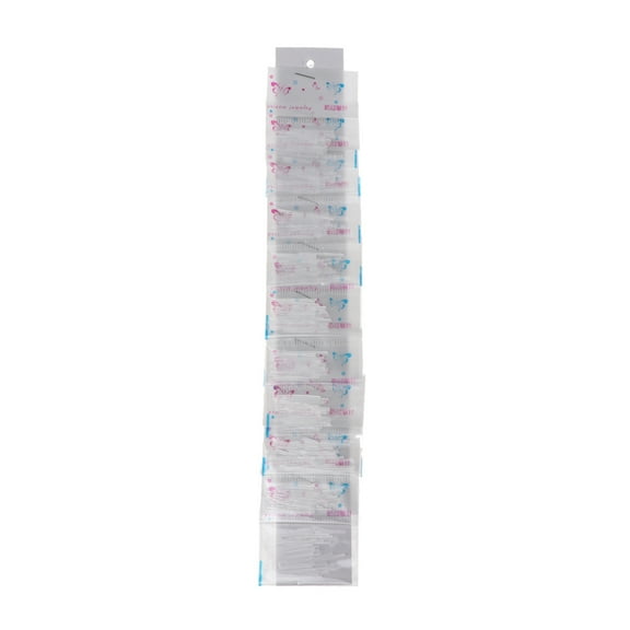 250Pcs Clear Sticks Studs Pins Ear Piercing Retainer
