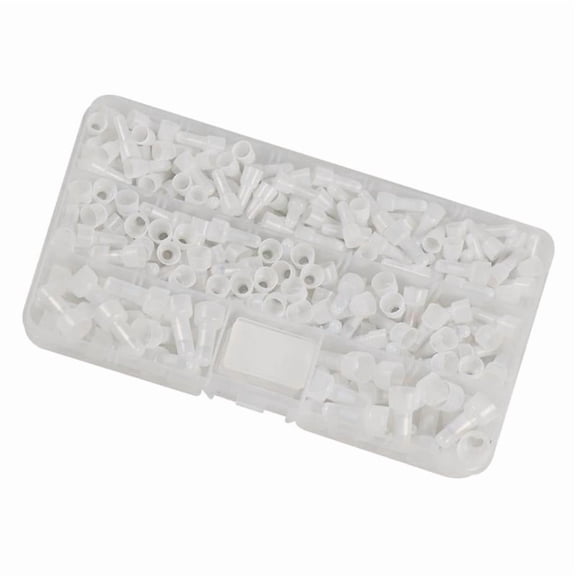 250Pcs/Lot Nylon Closed End Crimp Caps Wire Connectors For Efficient And Neat Wiring Solution Automotive Home Use