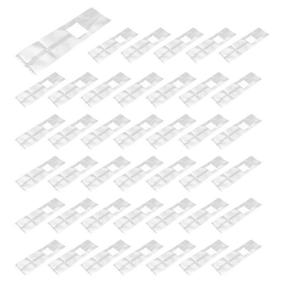 250Pcs PVC Mushroom Spawn Grow Bag Substrate Clear Bags High Temp Pre-Sealable