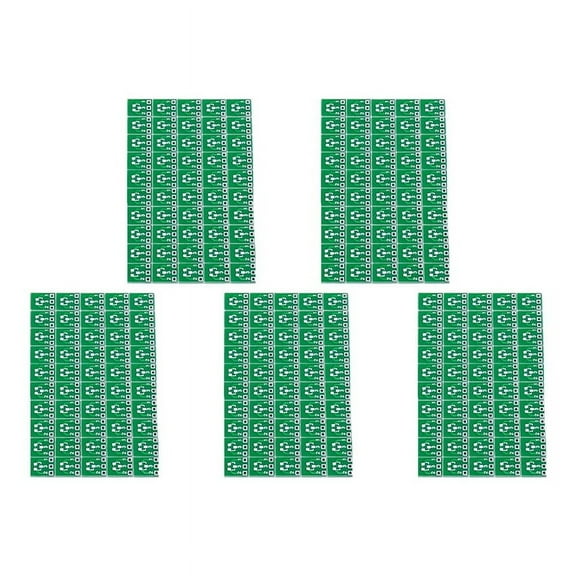 250Pcs SOT23 SOT23-3 Turn SIP3 Double-Side SMD Turn DIP SIP3 Adapter Converter Plate SOT SIP IC Socket PCB Board DIY Kit