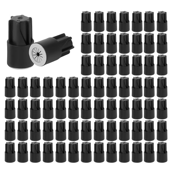 250Pcs Waterproof Wire Nuts,Outdoor Electrical Wire Connectors for Sprinkler LED Landscape Light Irrigation Valves Black