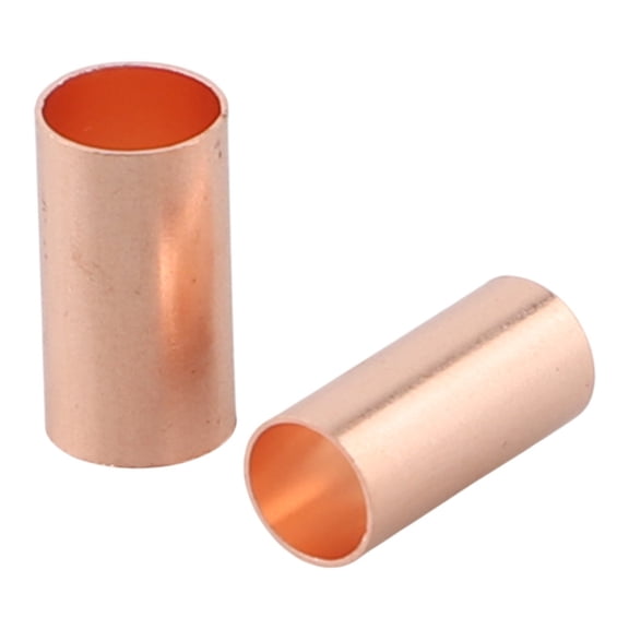 250Pcs Wire Ferrules Kit, Red Copper Butt Connectors AWG6-18, 7 Sizes