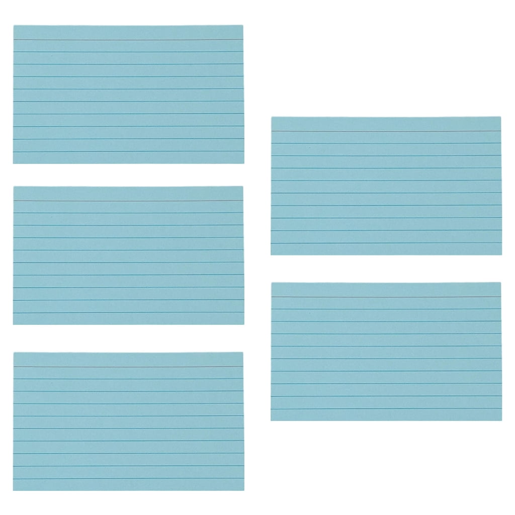 250Pieces Colored Note Paper 3x5Inch Ruled Note Cards for NoteTaking Writing