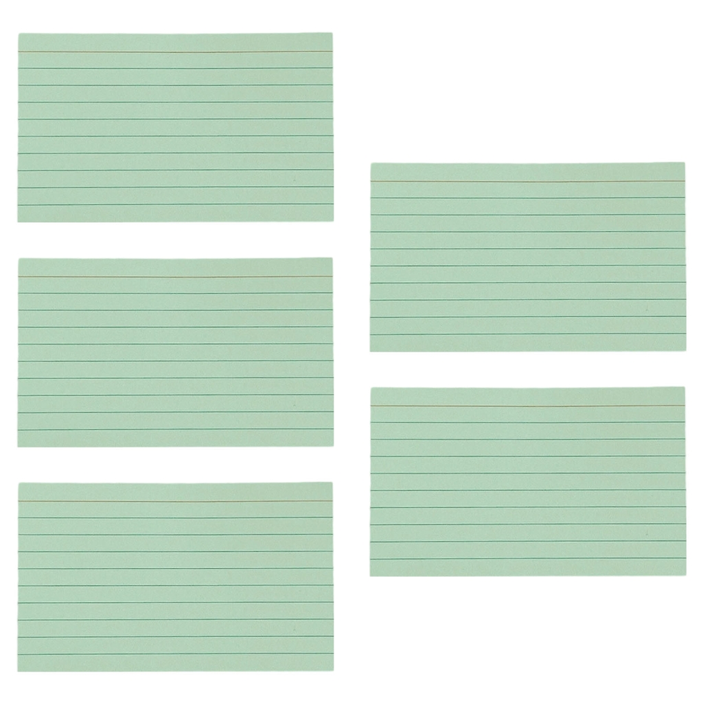 250Pieces Colored Note Paper 3x5Inch Ruled Note Cards for NoteTaking Writing