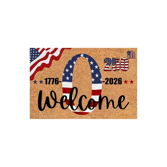 250Th Anniversary, 2026 Decorations, Outdoor Doormat, Front Porch Rug ...