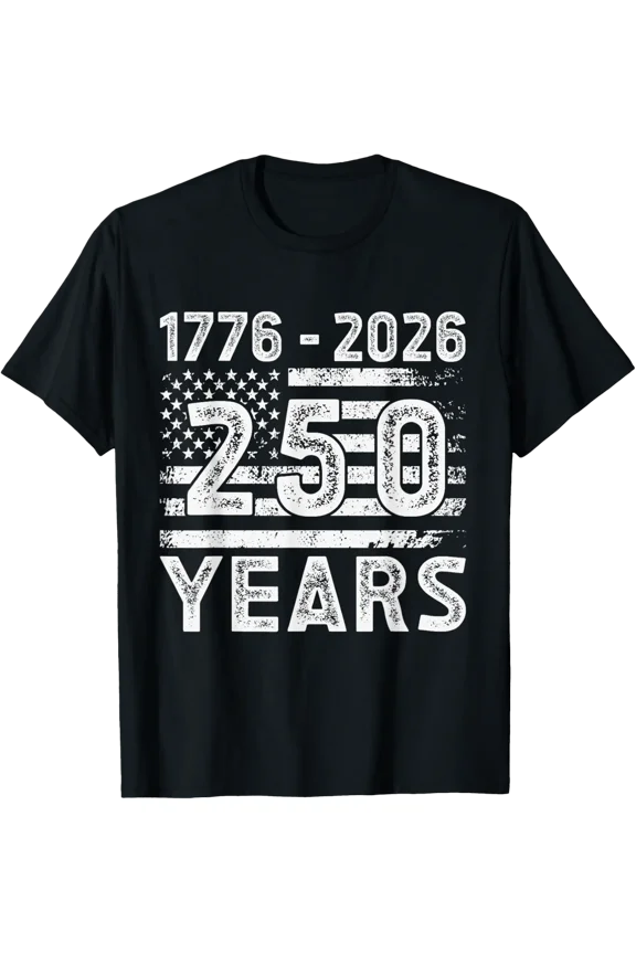 250Th Anniversary American Flag 4Th Of July Usa 250 Years T-Shirt Unisex Full Size S-5XL
