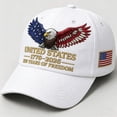 thumbnail image 1 of 250Th Anniversary Commemorative Hat Patriotic Baseball Cap With Flag Colors And Religious Verse,Printed Design, 1 of 1
