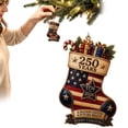 thumbnail image 1 of 250Th Anniversary Metal Ornament,Metal 1776-2026 Patriotic Ornaments Decorations,Patriotic Keepsake,Christmas Decoration for Home,Stocking Stuffers,Gifts for Family Friends Coworker,Z-I, 1 of 5