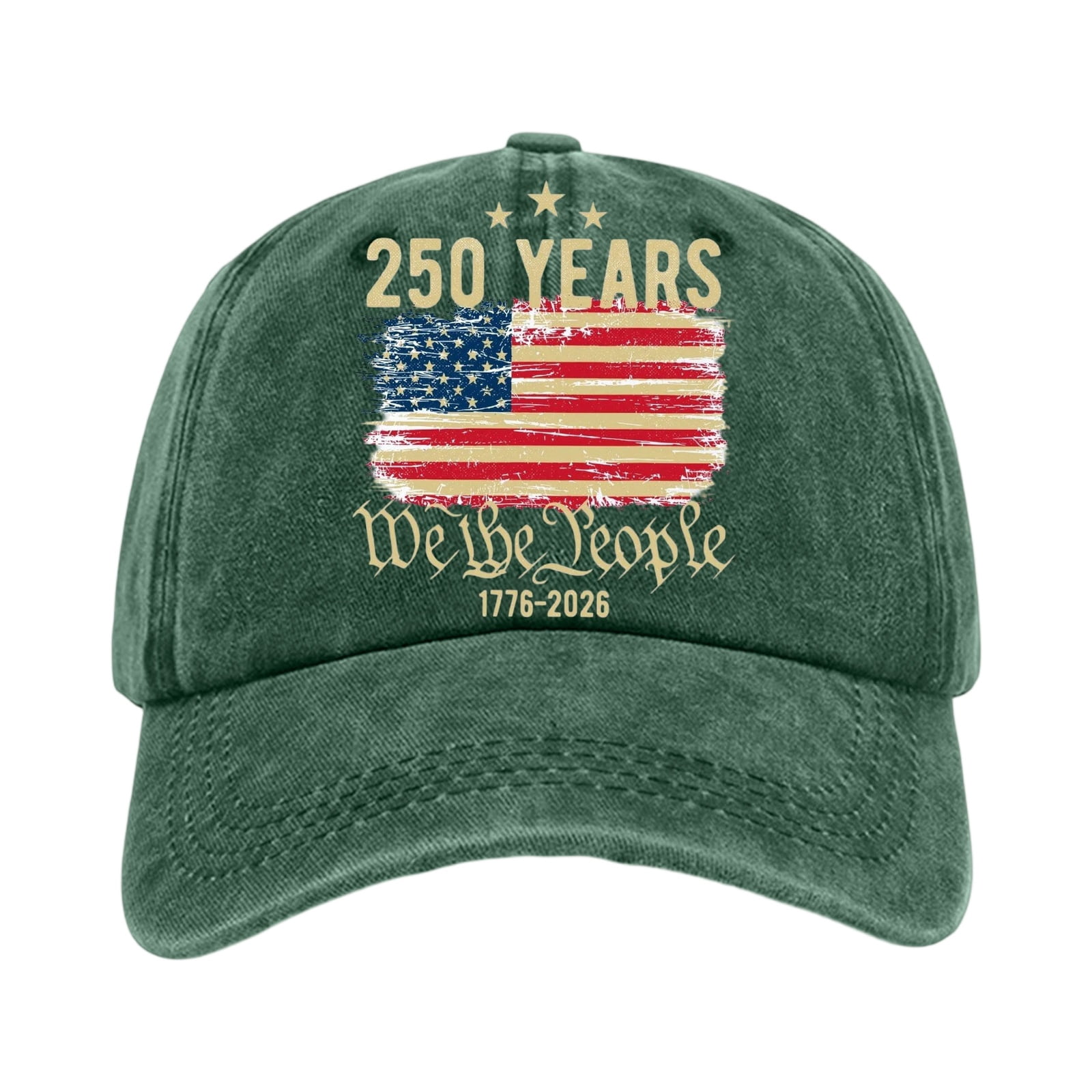 250Th Anniversary Usa Hat, Vintage American Flag, We The People Flag ...