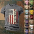 thumbnail image 1 of 250Th Anniversary Usa Shirt Short Sleeve T Shirt Graphic Print Casual Crew Neck 250Th Mens Graphic Tees Coffee L, 1 of 4