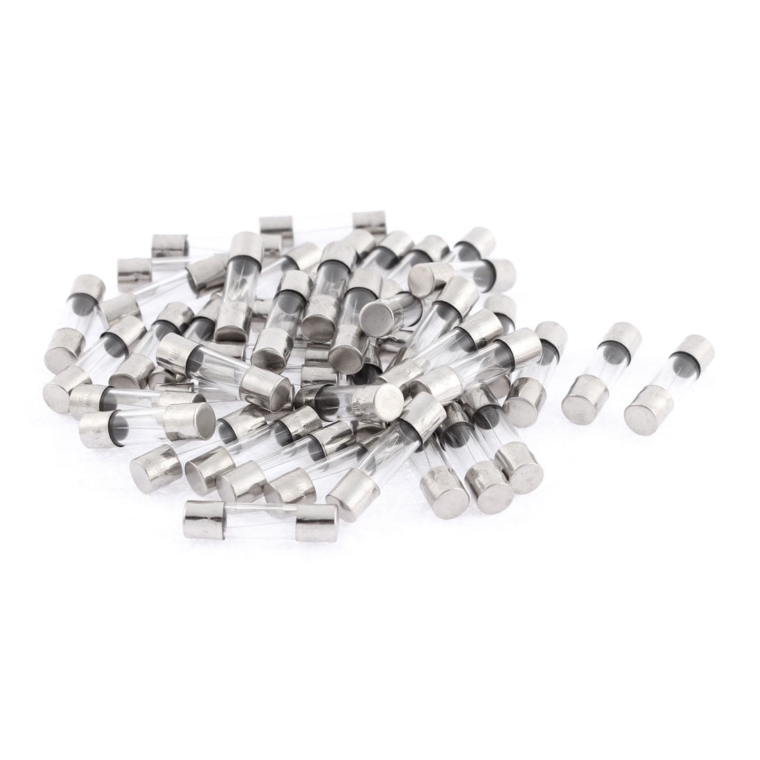250V 1.6AL Fast Quick Blow Glass Tube Fuses 5mm x 20mm 50 Pcs