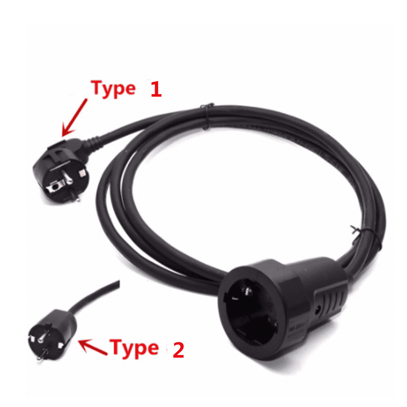 250V 16A European/German standard socket and plug power line 3*1.5 MM/1