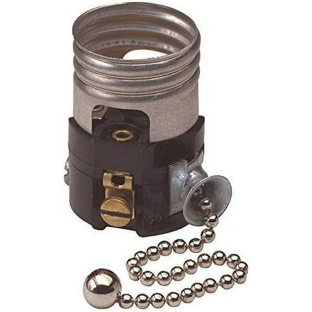 250V 660W Pull Chain Interior Socket With Pull Chain