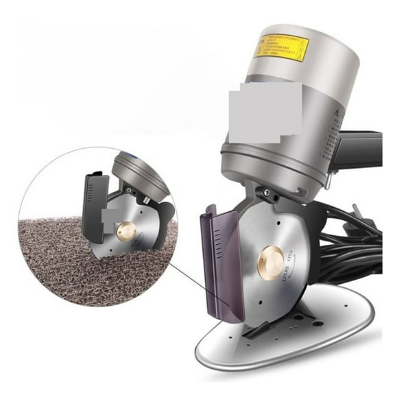 250W/350W Round Knife Cutting Machine Electric Scissors Broken Cloth Clothing Silk Synthet Fabric Leather Paper Cutter ,Lightweight and Comfortable