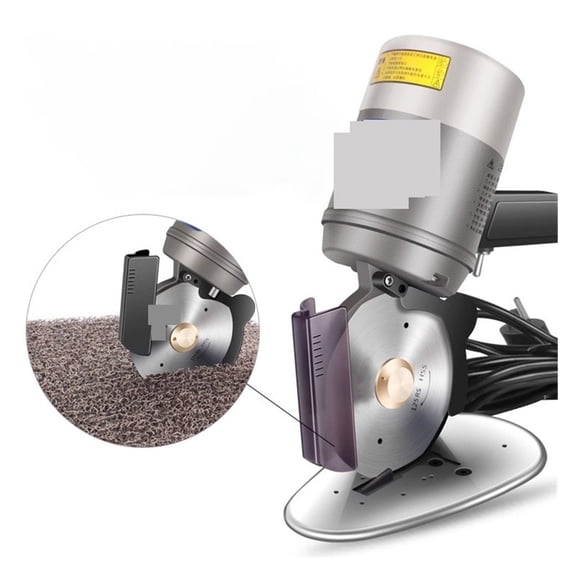 250W/350W Round Knife Cutting Machine Electric Scissors Broken Cloth Clothing Silk Synthet Fabric Leather Paper Cutter ,Sharp & Durable