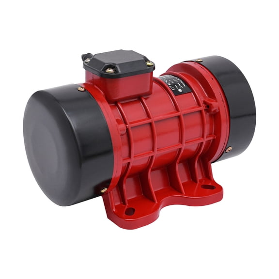 250W Concrete Vibrator Vibration Motor,Electric Vibrating Vibrators Shaker Table 110V (Red+Black)