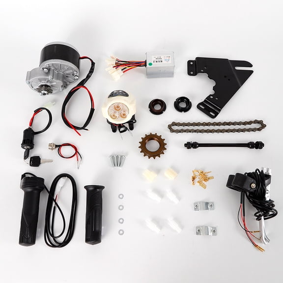 250W Electric Bike Conversion Kit - 3300rpm Motor Fit for 22-29 Inch Ordinary Bicycles