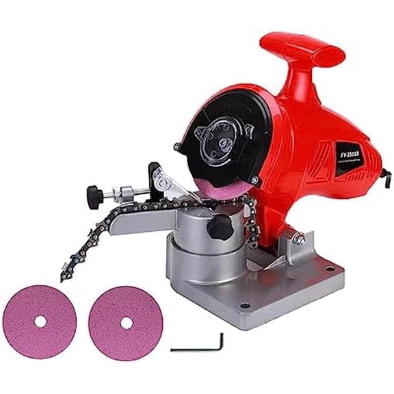 250W Electric Chainsaw Sharpener Portable Bench Grinder Professional Chainsaw Grinder 8400RPM 110V Electric Chainsaw Sharpener for 11.5-22 inch Chain & Electric Saw Chain$$Tools