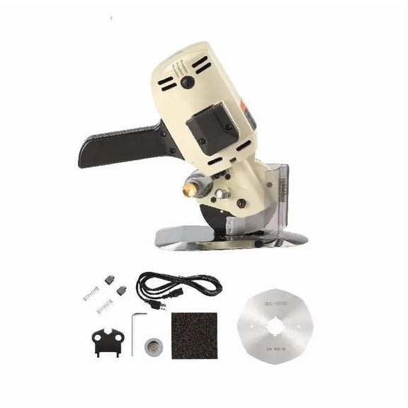 250W Fabric Cutter Electric Rotary Fabric Cutting Machine 1" / 1.1" Cutting Thickness Octagonal ,Branch Cutter