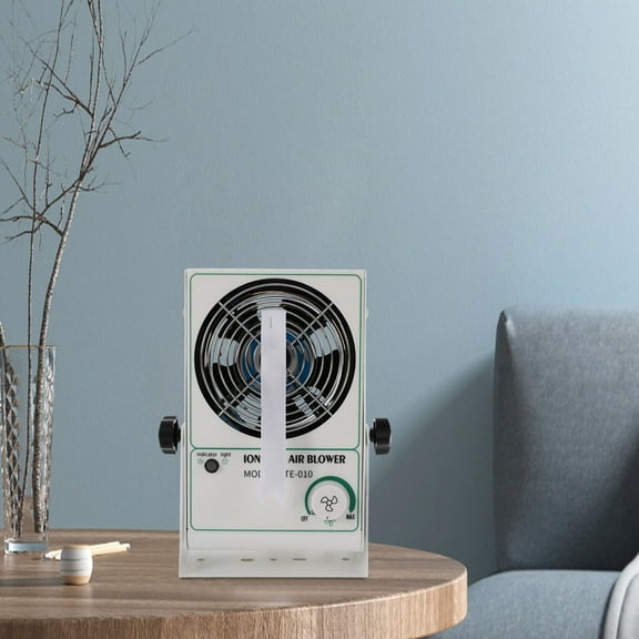 250W Heating Power Ionizing Air Blower Fan Ion Anti-Static Elimination Ionizer Commercial Machine Eliminator 45~110CFM 0.25A 110V/60Hz