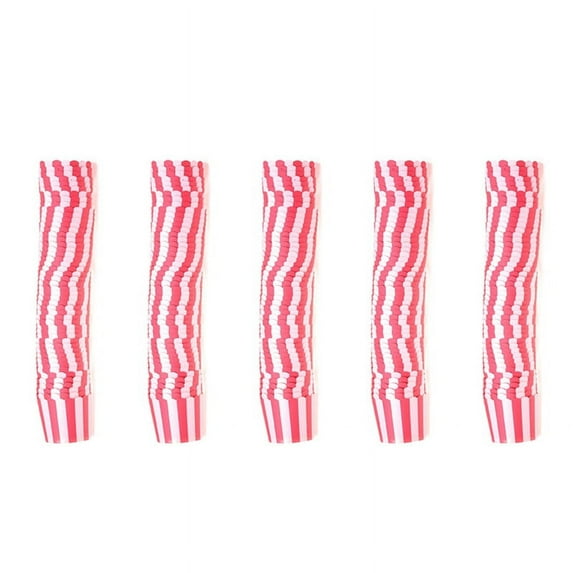 250X Cupcake Paper Cake Case Baking Cups Liner Muffin Kitchen Baking Red,5 pack x 50pcs Cupcake Case,Red
