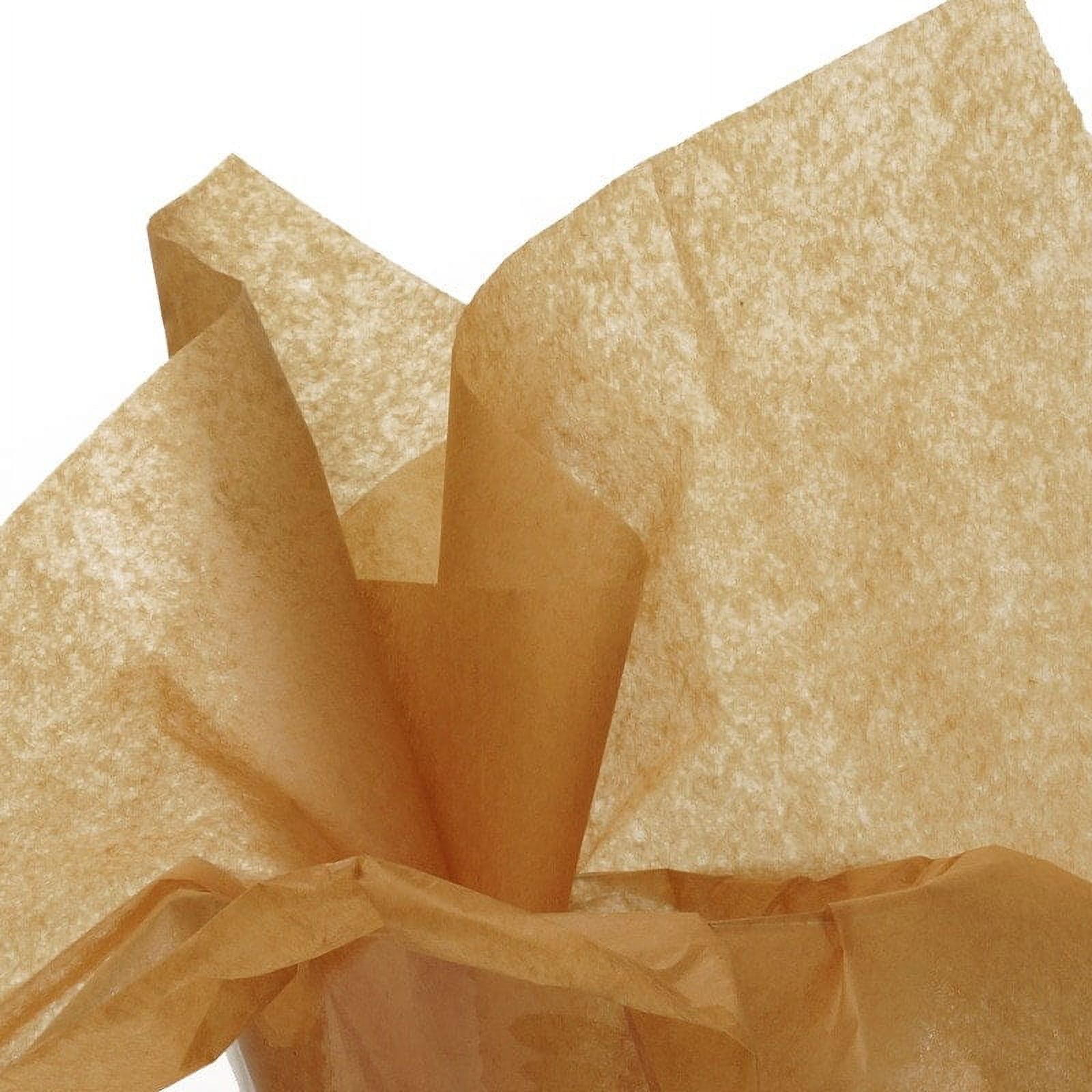 250ea 20 X 30 Kraft Floral Wax Tissue Paper 1.2 mil Thick by Paper