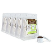 250ea EZ-Cup 2.0 100% Disposable Compostable Unbleached Coffee Paper Filters with Patented Lid. Paper Coffee Filters for Refillable Refillable K-Cup Pods for Keurig & Single Serve Coffee Makers