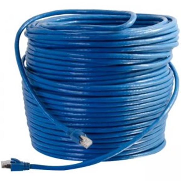 250ft Cat6 Blue Solid Shielded Patch Cbl